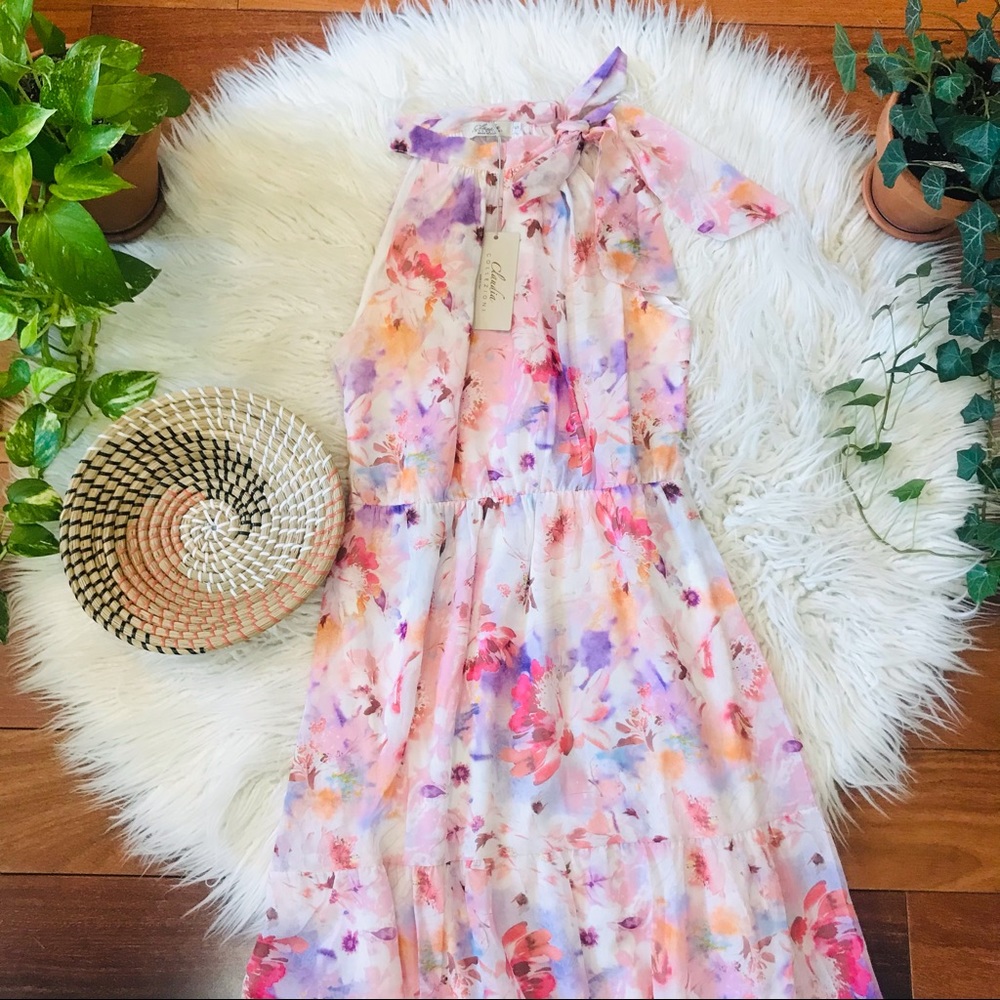 New🌿Made In Italy Falter Maxi Dress - Picture 4 of 13